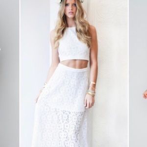 SMYM White Lace Set